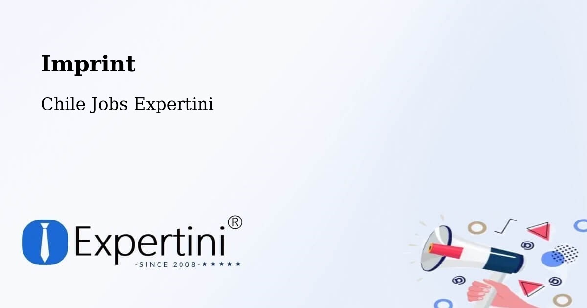 Imprint – Pucón - Chile Jobs Expertini